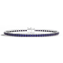 Load image into Gallery viewer, Kai  - blue sapphire bracelet
