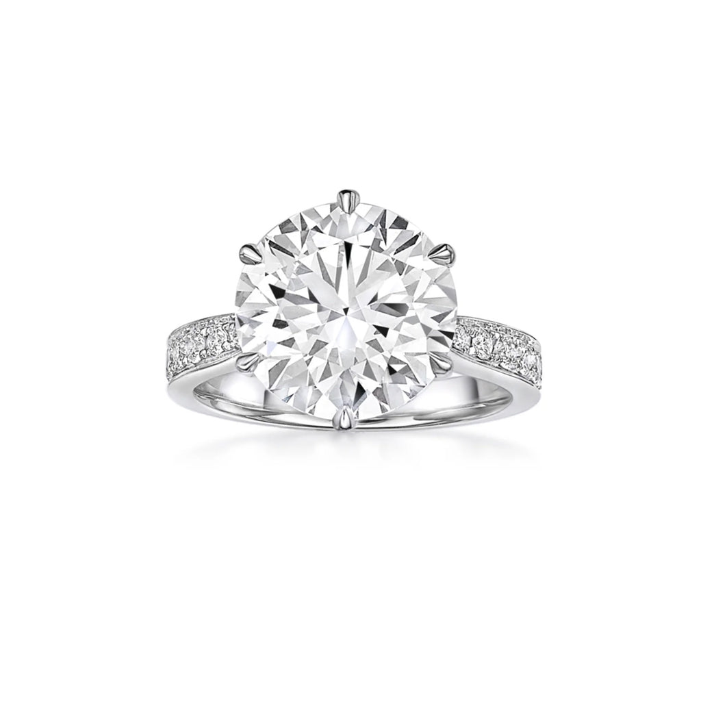 Nyla - round brilliant diamond ring