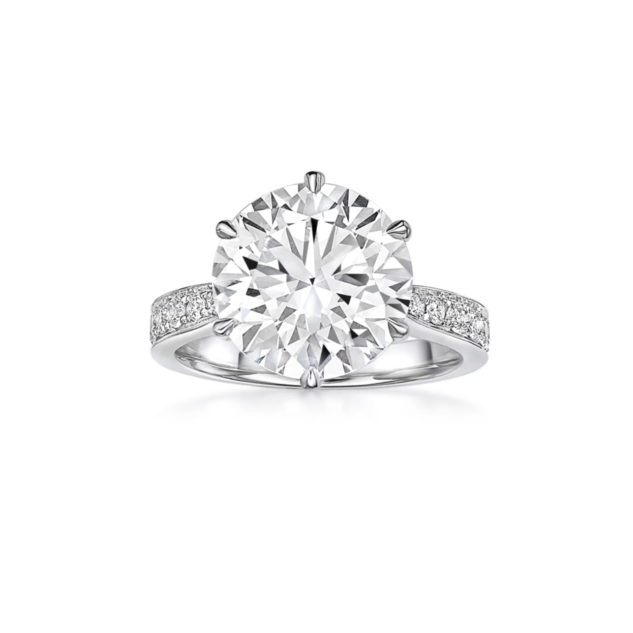 Nyla - round brilliant diamond ring