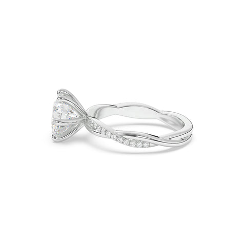 Elsa - round brilliant diamond ring