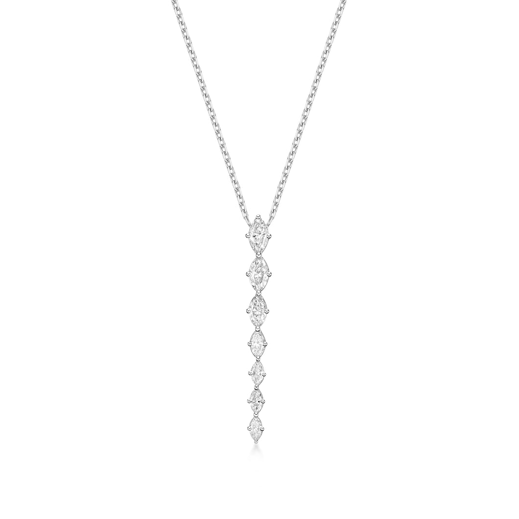 Chloe - marquies diamond pendant