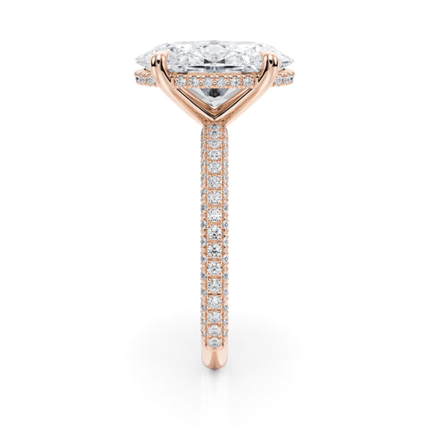 Evelyn - oval shape diamond