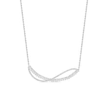 將圖片載入圖庫檢視器 Vanessa Luxe - abstract eternity diamond pendant
