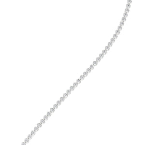 Letitia - bezel set diamonds bracelet