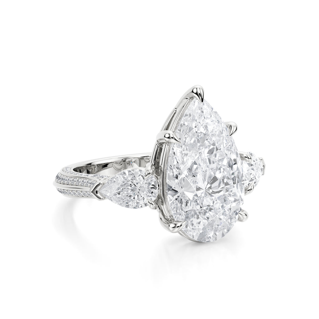 Shareen - pear shape diamond