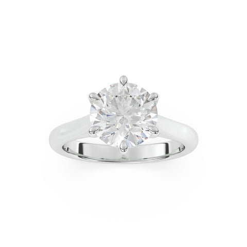 Niyomi - round brilliant diamond ring
