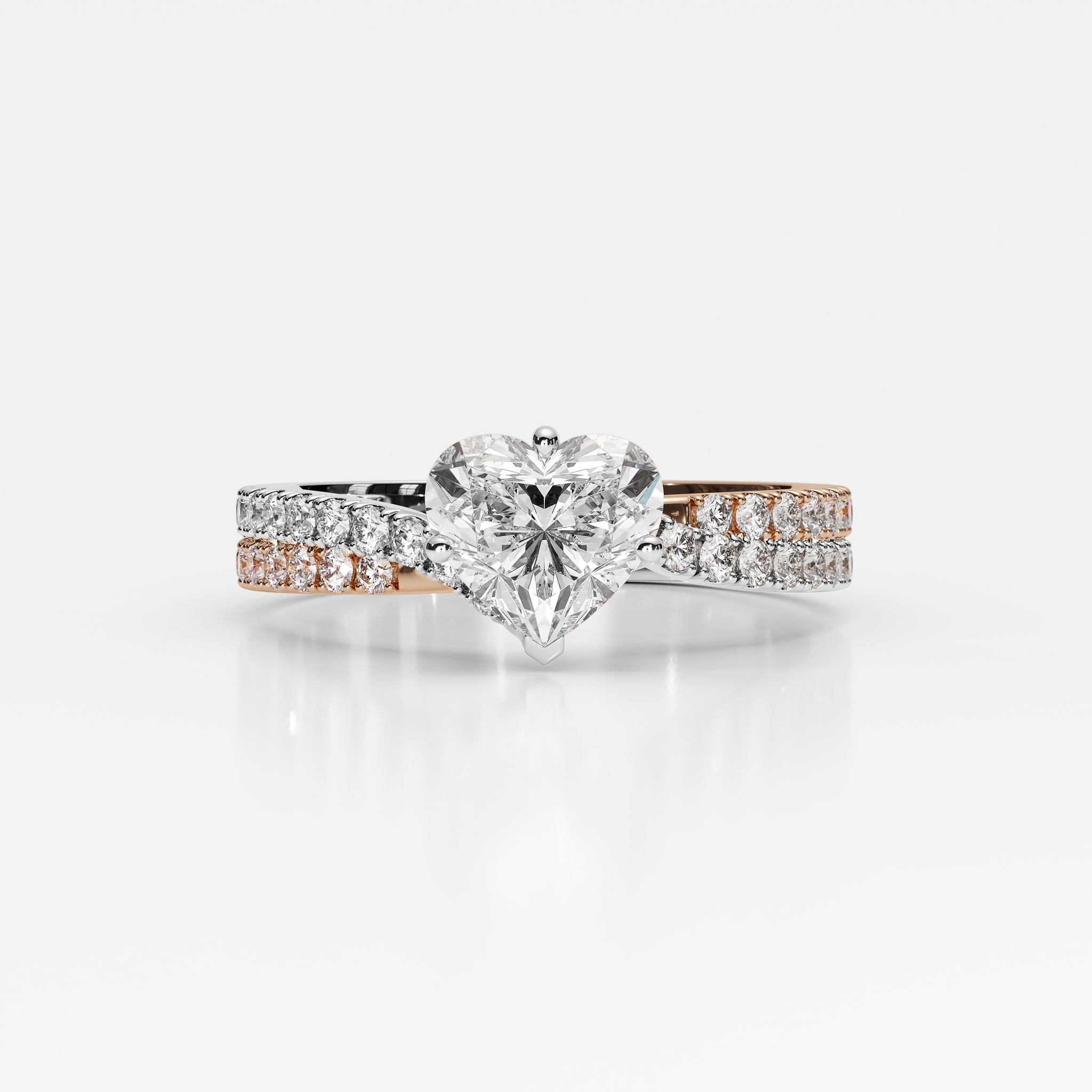Akira - heart shape diamond