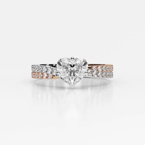 Akira - heart shape diamond