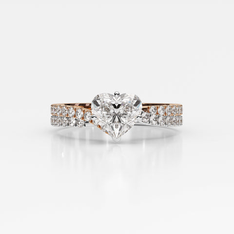 Akira - heart shape diamond