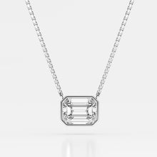 Load image into Gallery viewer, Sheen - emerald cut diamond pendant
