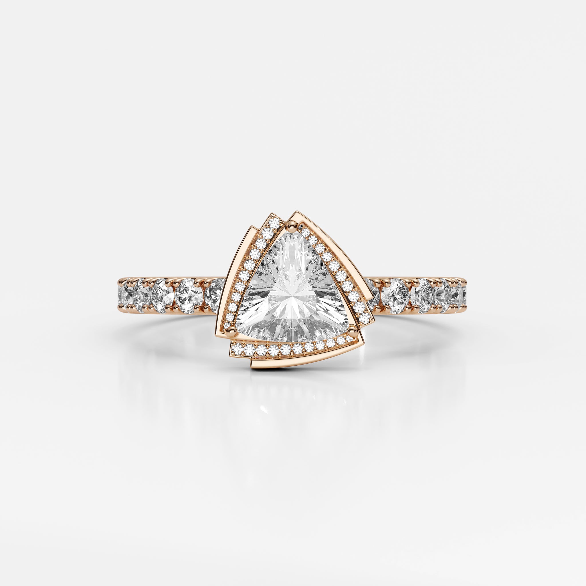 Jasmine - trillion cut diamond