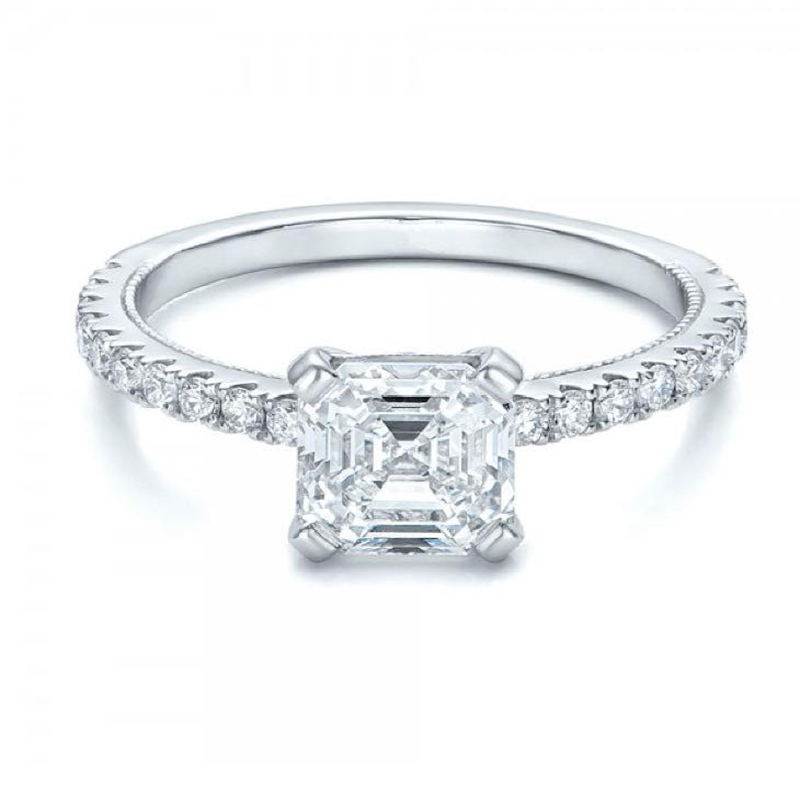 Vera - asscher cut diamond