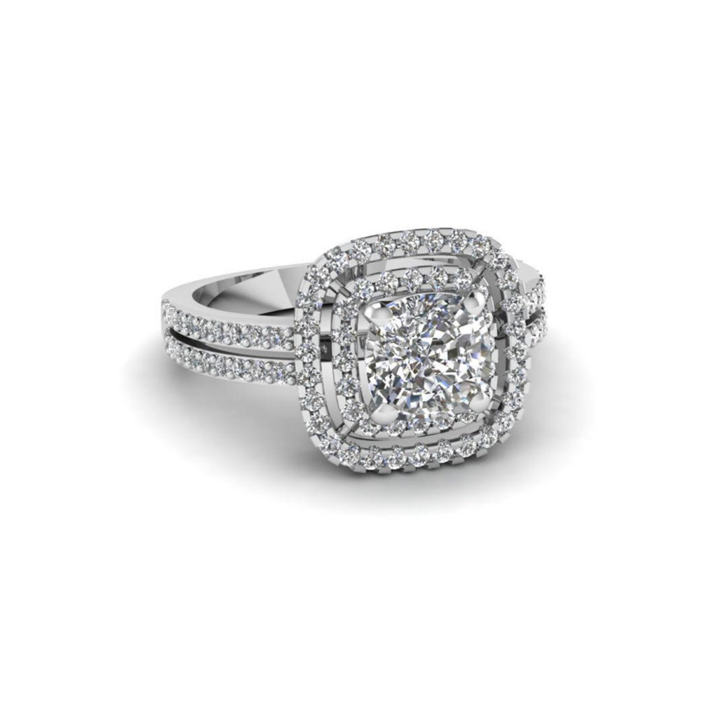 Ella - cushion cut diamond
