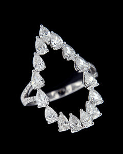 Lalique - unique diamond ring