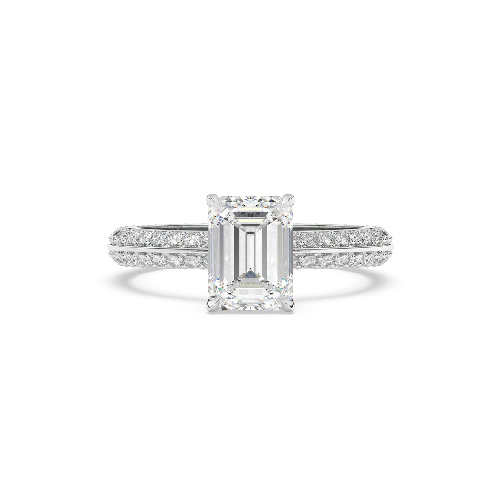 Lara - emerald cut diamond