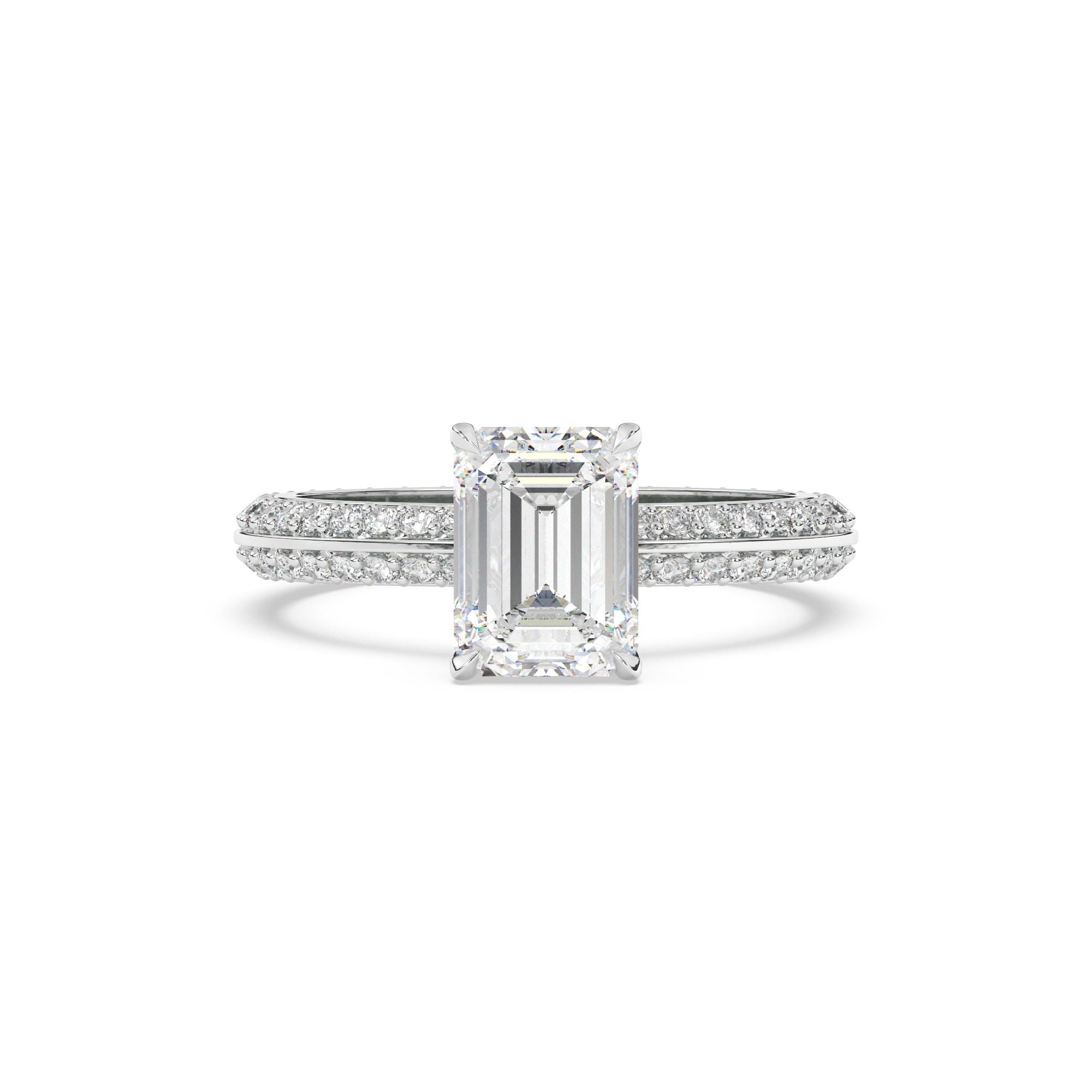 Lara - emerald cut diamond