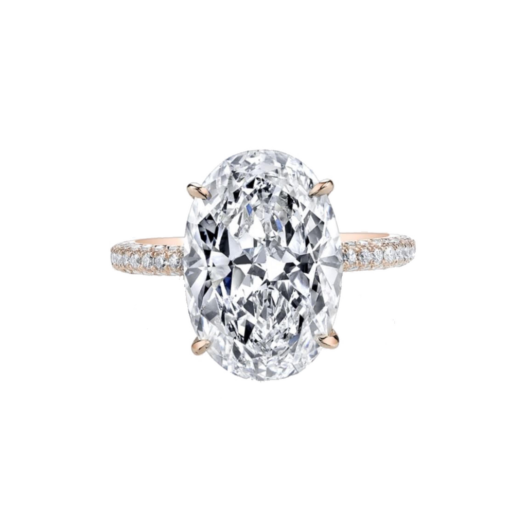 Evelyn - oval shape diamond