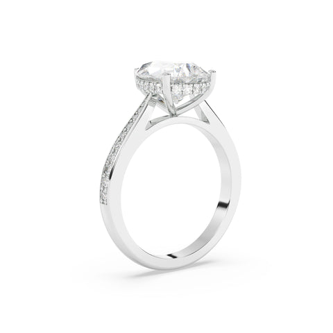 Eleanor - pear shape diamond