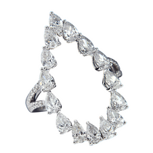 將圖片載入圖庫檢視器 Lalique - unique diamond ring
